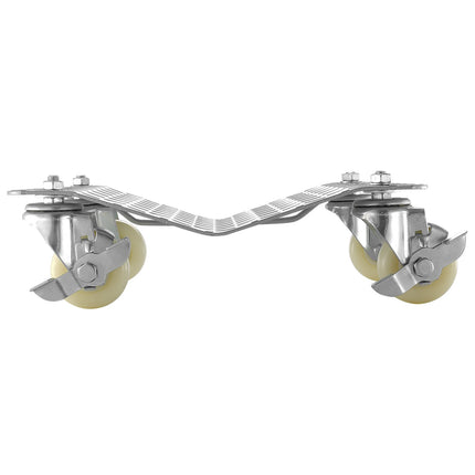Vehicle Wheel Dollies, 2-Pack, 1100 lb Each, Swivel