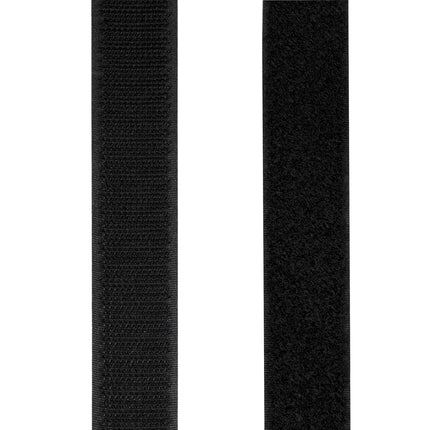 Oboustranný suchý zip 25mm 5 metrů černá