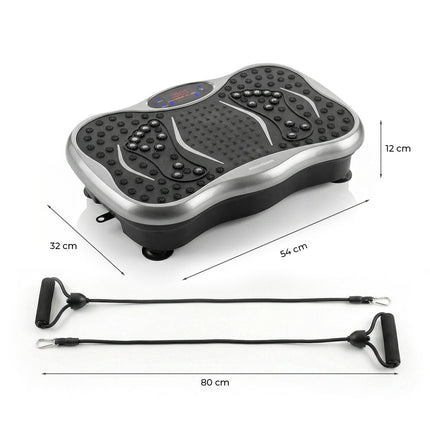 Vibrační plošina s Bluetooth, gumami a dálkovým ovládáním