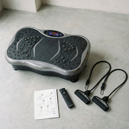 Vibrační plošina s Bluetooth, gumami a dálkovým ovládáním