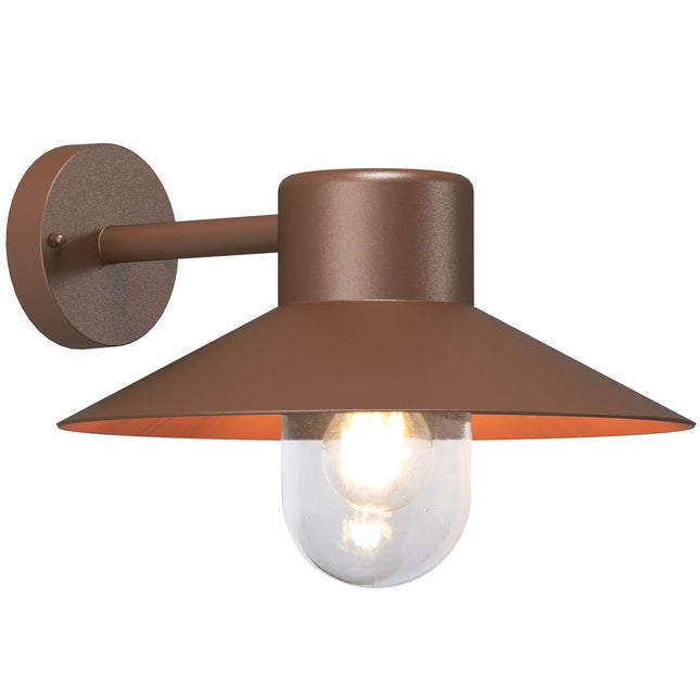 Victor nástěnné svítidlo objímka E27 IP44 corten