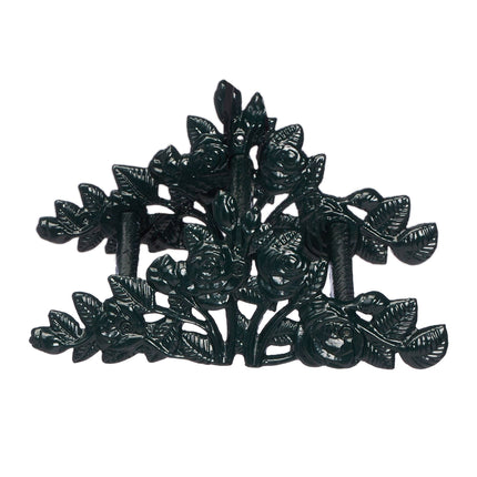 Vintage hose holder with rose motif