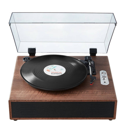 Vinyl Record Player, 3-Speed Bluetooth, 10W Speakers
