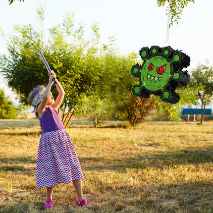 Dětská párty piňata ve tvaru viru, plnitelná