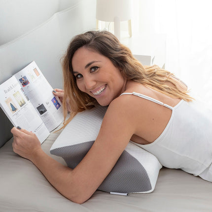 Viskoelastický polštář na krk s ergonomickými konturami Conforti InnovaGoods