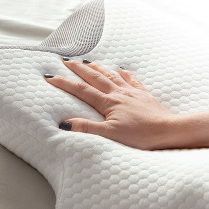 Viskoelastický polštář na krk s ergonomickými konturami Conforti InnovaGoods