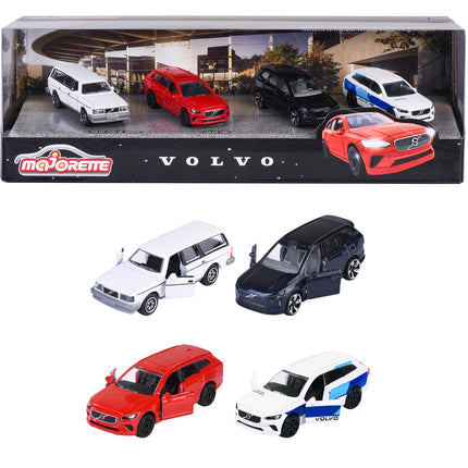 Volvo dárková sada 4 autíčka