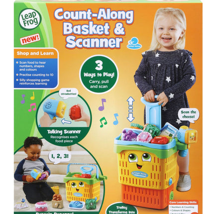 Vtech vzdělávací hračka Count-Along Basket & Scanner (v angličtině)