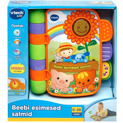 Vtech interaktivní hračka Babys First Storytime Rhymes (v estonštině)