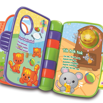 Vtech interaktivní hračka Babys First Storytime Rhymes (v litevštině)