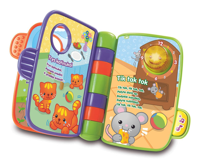 Vtech interaktivní hračka Babys First Storytime Rhymes (v litevštině)