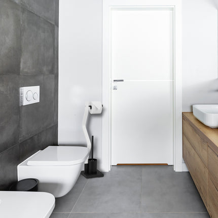 WC stojan černá/bílá