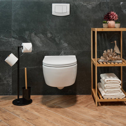 WC set with 2 replacement brush heads