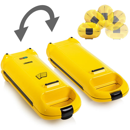 Waffle iron with Flip 132406 Rotatable for best results