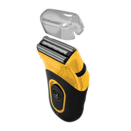 Wahl Extreme Grip Rechargeable Shaver with Flexible Head, Travel Lock
