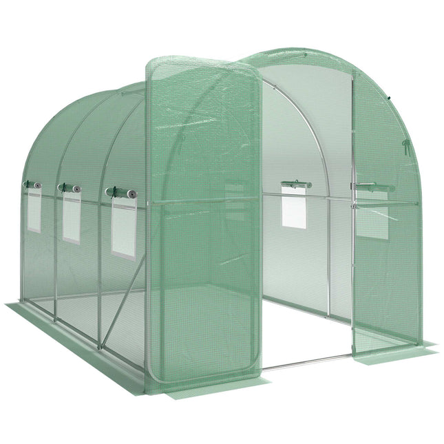 Průchozí fóliovník, 2x3m, PE kryt, ocelová konstrukce