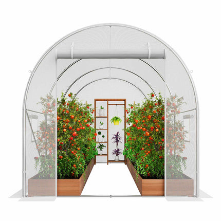 Walk-In Tunnel Greenhouse 2.9x2x1.9 m – PE Cover