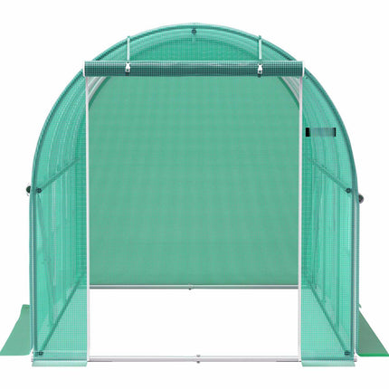 Walk-In Tunnel Greenhouse 9.8x6.6x6.6 Ft, 6 Windows
