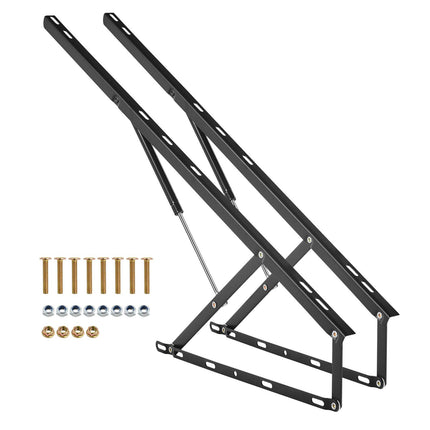 Wall Bed Lift Hardware Kit, 59x71 In, 154 lb Capacity