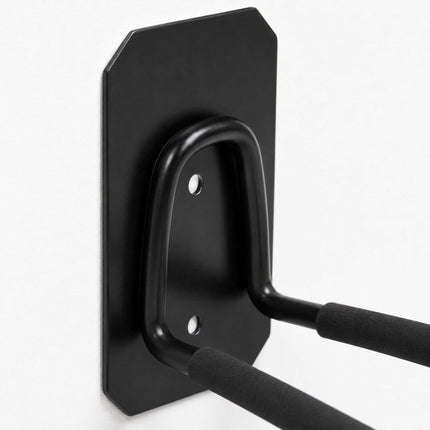 Wall Hose Holders, Set of 2 – Black, Heavy-Duty Iron