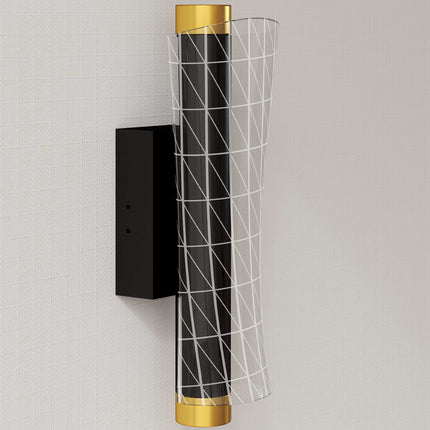 Sada nástěnných lamp, geometrický design, 3 barvy světla, 9W LED