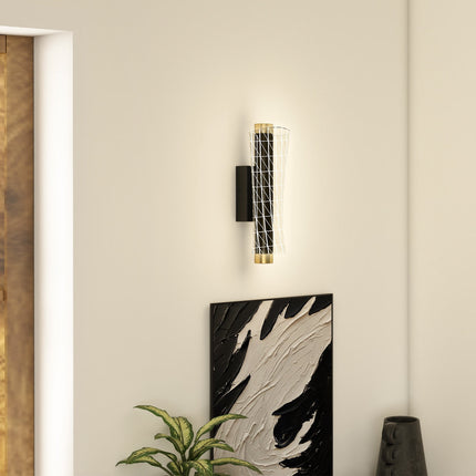 Sada nástěnných lamp, geometrický design, 3 barvy světla, 9W LED