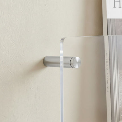 Wall Magazine Holders, Set of 3 – Acrylic, Metal, M Size