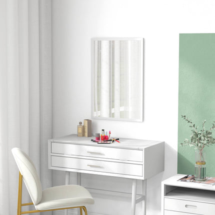Nástěnné zrcadlo 50x70 cm, MDF rám, snadná montáž