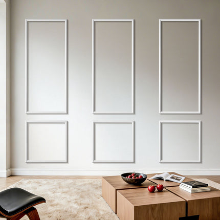Wall Molding Kit, 3-Pack Paintable Waterproof Polystyrene