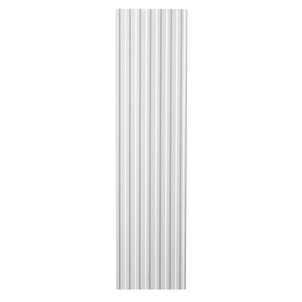 Wall Molding Kit, Paintable Polystyrene, White 197x98cm