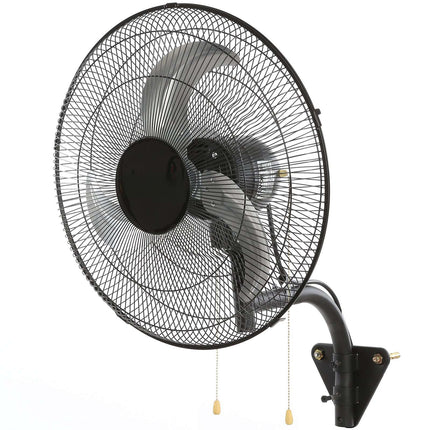 Wall-Mount Fan 17.5 Inch, 4000 CFM, 3-Speed Oscillating