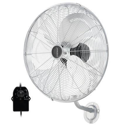 Nástěnný průmyslový ventilátor 51 cm, 85 oscilace, 3 rychlosti