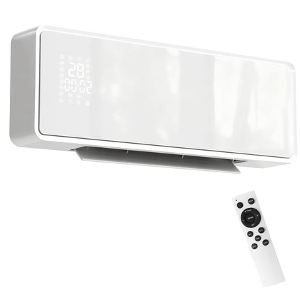 Nástěnný keramický ohřívač 2000W, termostat, časovač