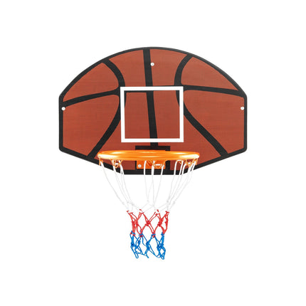 Wall-Mounted Basketball Hoop, 26 x 17.5 Shatterproof Backboard