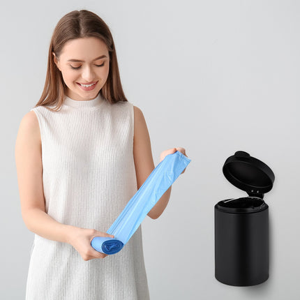 Nástěnný koupelnový koš, 3L, samozavírací víko