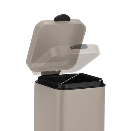 Wall Mounted Bathroom Bin, 3L, Automatic Close