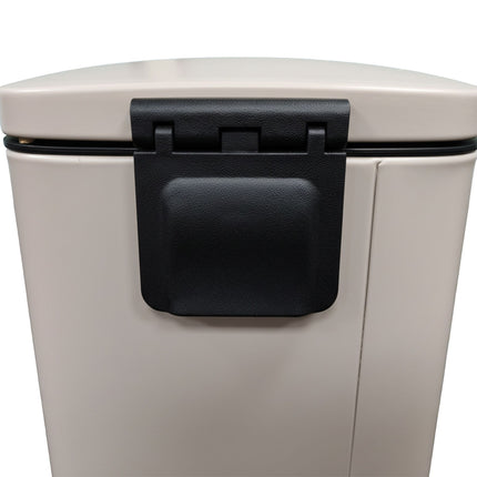Badkamerprullenbak voor wandmontage, 3 liter, met softclose deksel