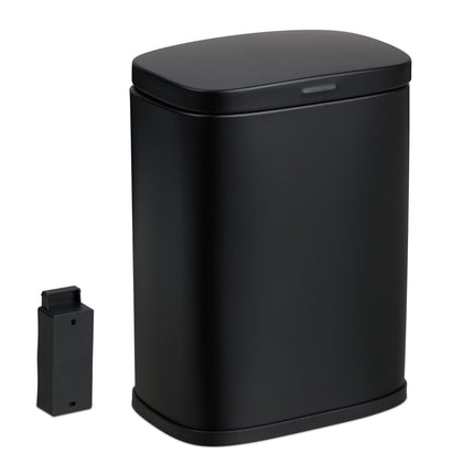 Wall-Mounted Bathroom Bin, 3L, Soft-Close Lid