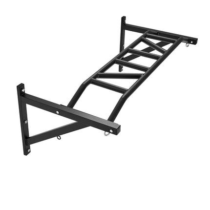 Wall-Mounted Pull Up Bar, Multi-Grip, 50 In, 440 Lb