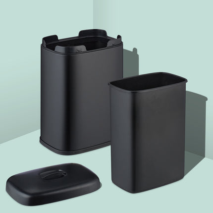 Nástěnný odpadkový koš, 5L, snímatelné víko
