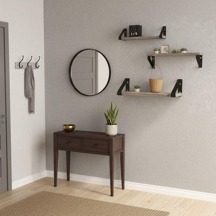 Wall Shelves – 3 Sizes, Versatile Home Storage