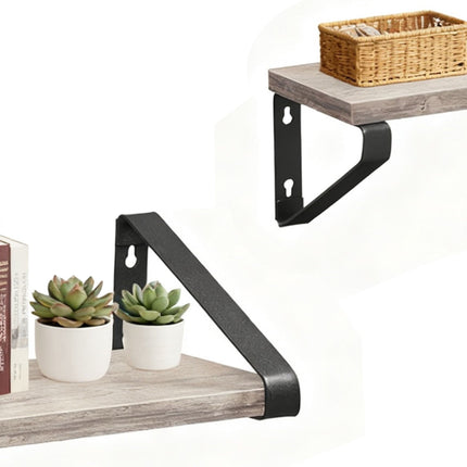 Wall Shelves – 3 Sizes, Versatile Home Storage