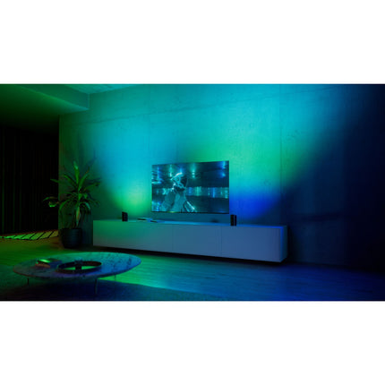 Wall Washer Light, White & Color Ambiance, Black, LED