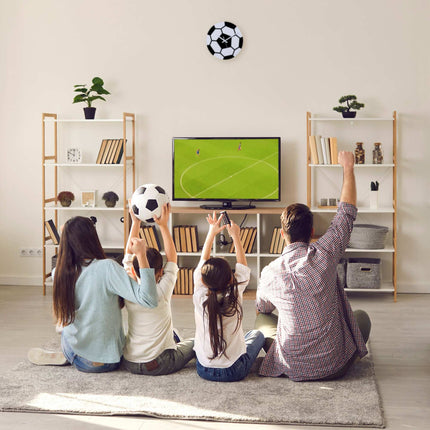 Wanduhr Fußball