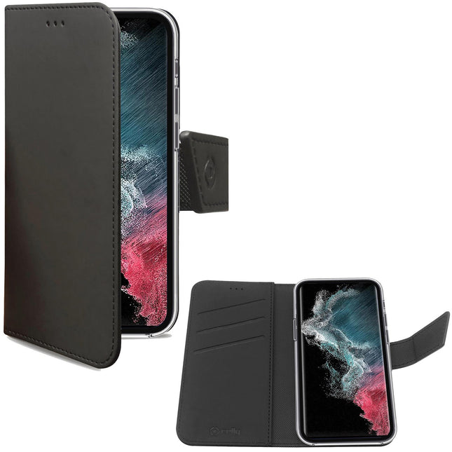 Pouzdro peněženka Galaxy S23 5G, černá