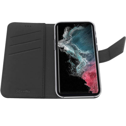 Pouzdro peněženka Galaxy S23+ 5G, černá