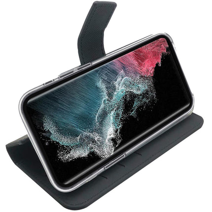 Pouzdro peněženka Galaxy S23 5G, černá