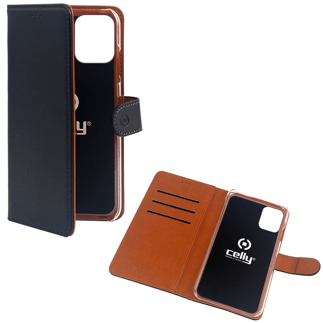 Pouzdro peněženka iPhone 12 Mini, černá