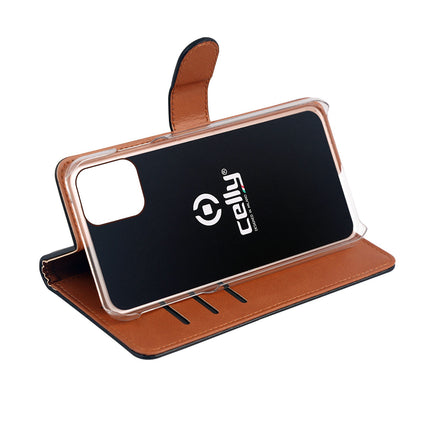 Pouzdro peněženka iPhone 12 Mini, černá