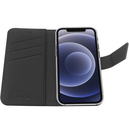 Pouzdro peněženka iPhone 13 Pro Max, černá
